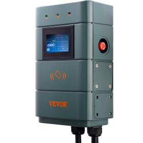 VEVOR Level 2 Electric Vehicle Charging Station, 0-48A Adjustable, 11.5 kW 240V NEMA 6-50 Plug Smart EV Charger with WiFi, 24-Foot TPE Charging Cable