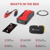 DBPOWER Peak 1600A 18000mAh Portable Car Jump Starter( up to 7.2 Gas;  5.5L Diesel Engines) Battery Booster with Smart Charging Port;  LCD Display;  I