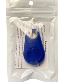 Water Drop Bluetooth-compatible Anti Lost Object Finder (Option: Royal blue)