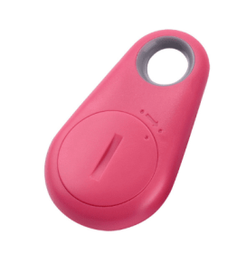 Water Drop Bluetooth-compatible Anti Lost Object Finder (Option: Pink Opp)