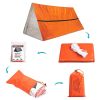 Outdoor Life Bivy Emergency Sleeping Bag Thermal Keep Warm Waterproof Mylar First Aid Emergency Blanke Camping Survival Gear